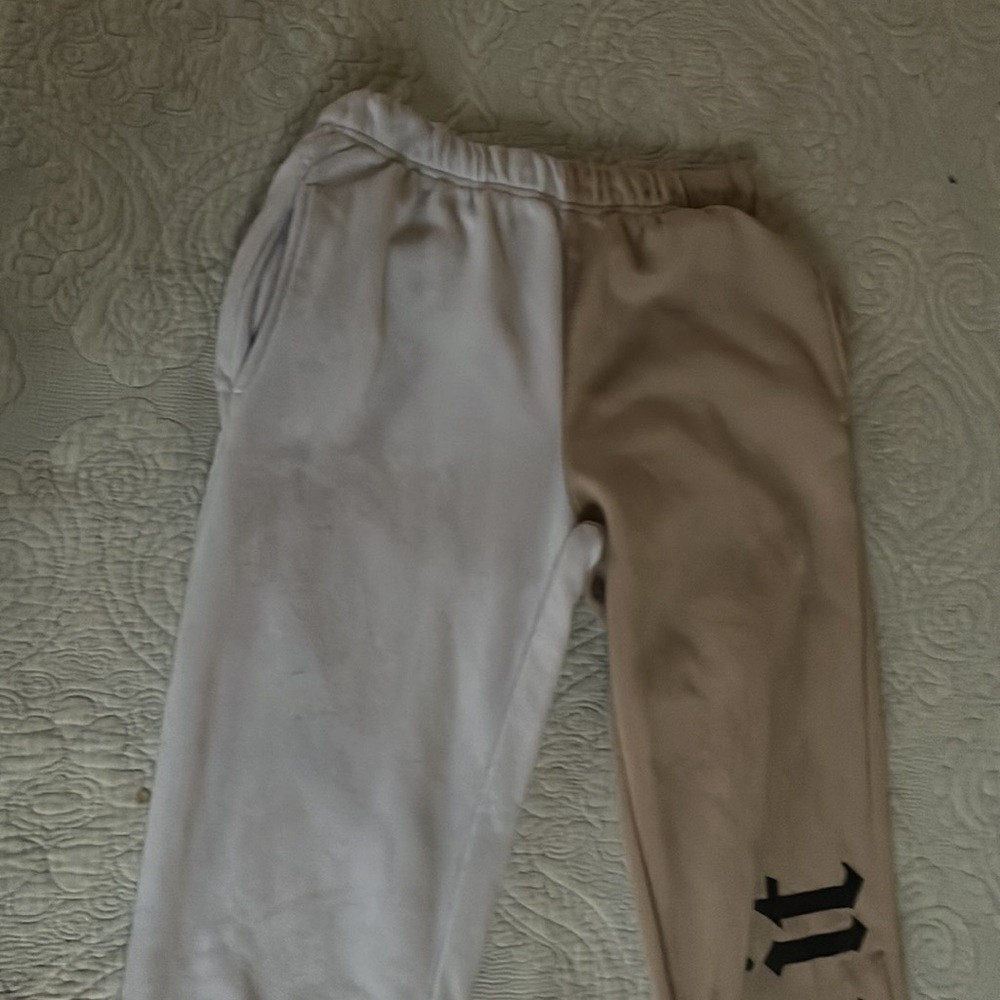Color block sweatpants